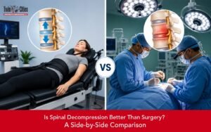 Spinal decompression therapy vs spinal surgery comparison